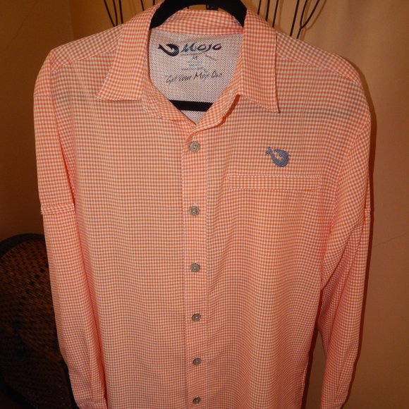 Mojo Shirts Mens Mojo Sportswear Company Shirt Size M Long Sleeve